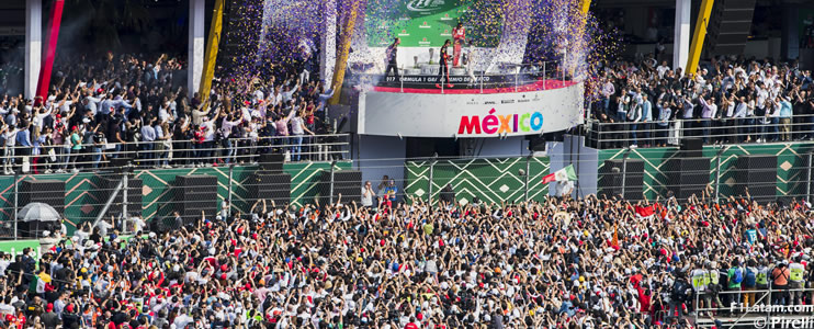 Parte positivo de los organizadores del Gran Premio de México 2017 de Fórmula 1  