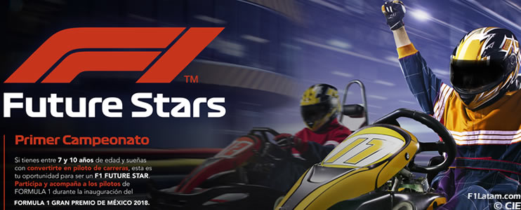 El GP de México y Gokartmania en búsqueda de pequeños pilotos para el programa F1 Future Stars 
 