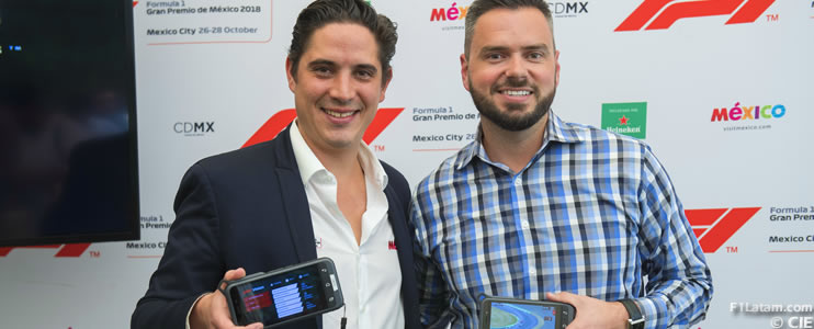 Con F1 Vision los asistentes podrán enriquecer su experiencia en el GP de México 2018 de Fórmula 1 
