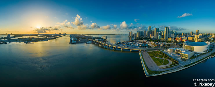 Miami está en la mira de la Fórmula 1 y podría tener un Gran Premio en 2019 