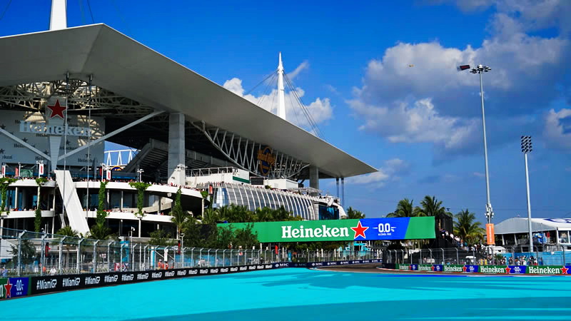 Pronóstico del tiempo para este fin de semana en el Gran Premio de Miami