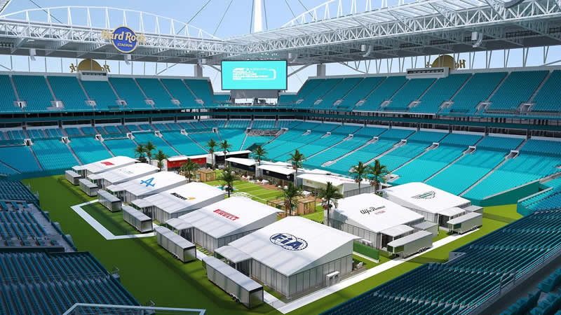El GP de Miami de F1 anuncia cambios en el paddock y en la experiencia para invitados VIP 