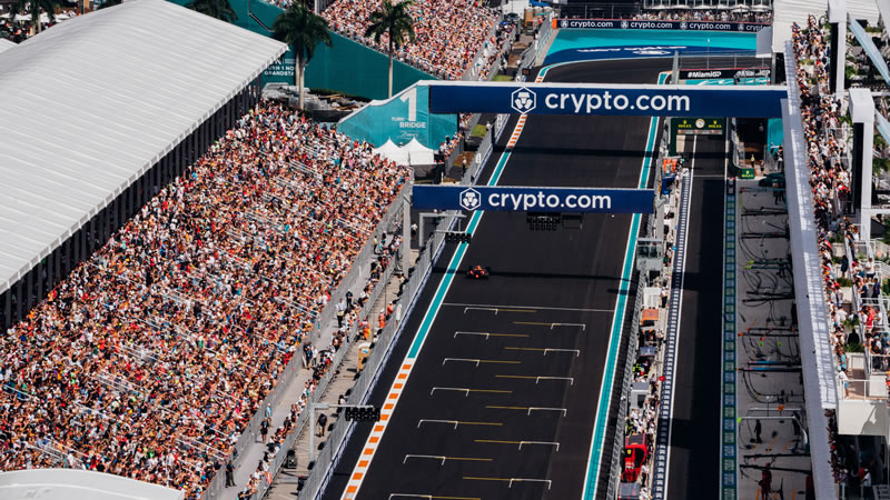 Parrilla de salida del Gran Premio de Miami F1 2024
