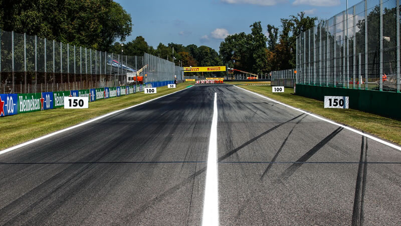 FIA anuncia las zonas de detección y activación del DRS en Monza - GP de Italia 