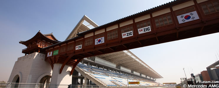 Segunda sesión de pruebas libres del Gran Premio de Corea - EN VIVO!
 