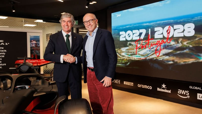 Portugal firma acuerdo con F1 para regresar al calendario de la máxima categoría del automovilismo