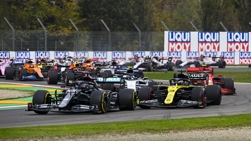 F1 anuncia cambios en la programación del GP de Emilia Romaña para este fin de semana 