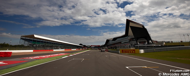 Pronóstico del clima para este fin de semana en el Circuito de Silverstone
