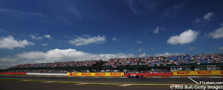 Pronóstico del clima para este fin de semana en el Circuito de Silverstone