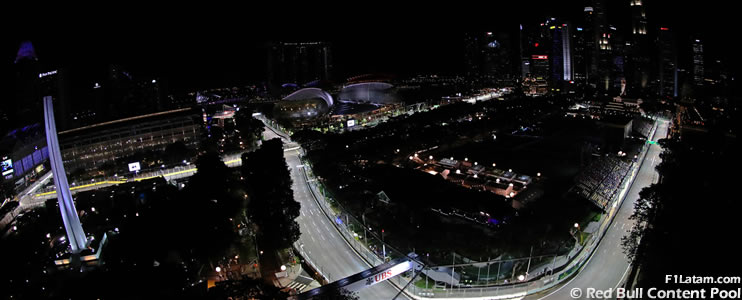 Segunda sesión de pruebas libres del Gran Premio de Singapur - ¡EN VIVO!
 