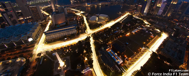 Carrera del Gran Premio de Singapur - ¡EN VIVO! 