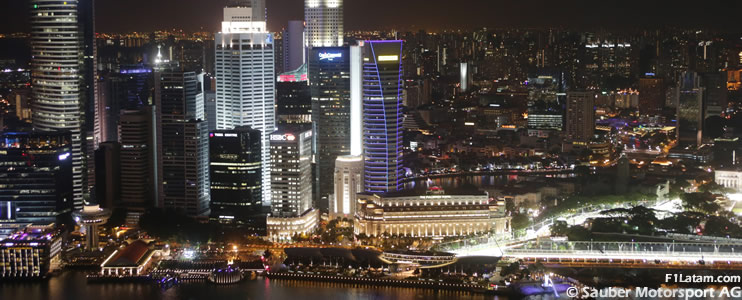 Segunda  sesión de pruebas libres del Gran Premio de Singapur - ¡EN VIVO!
