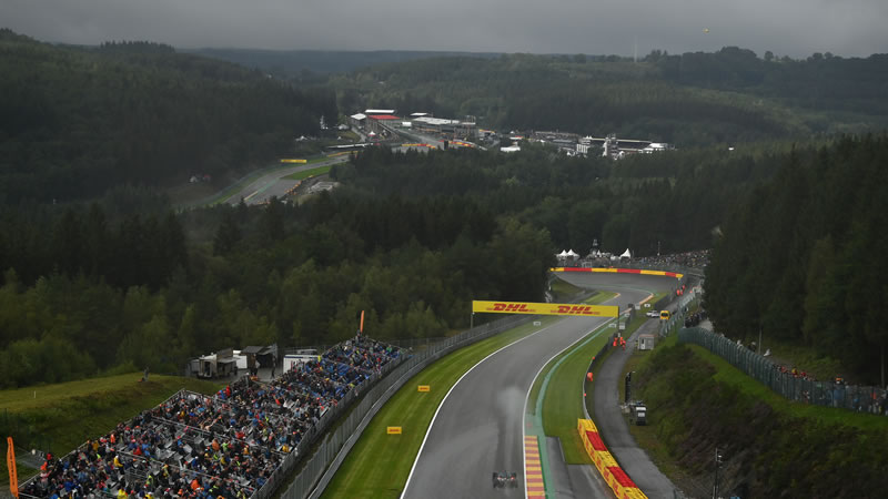 Pronóstico del tiempo para este fin de semana en el Gran Premio de Bélgica 