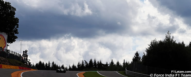 Pronóstico del clima para este fin de semana en el Circuito de Spa-Francorchamps