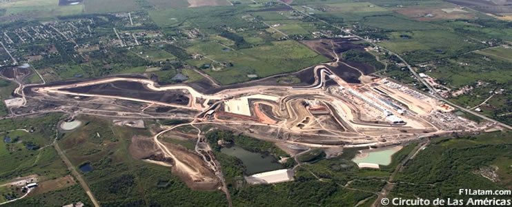 Las obras en el nuevo Circuito de Las Américas en Austin, marchan de forma satisfactoria 