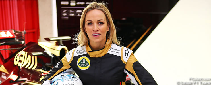 La española Carmén Jordá se une a Lotus F1 Team como piloto de desarrollo
