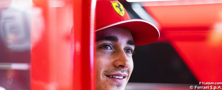 Charles Leclerc se mentaliza para el Gran Premio de Bahrein