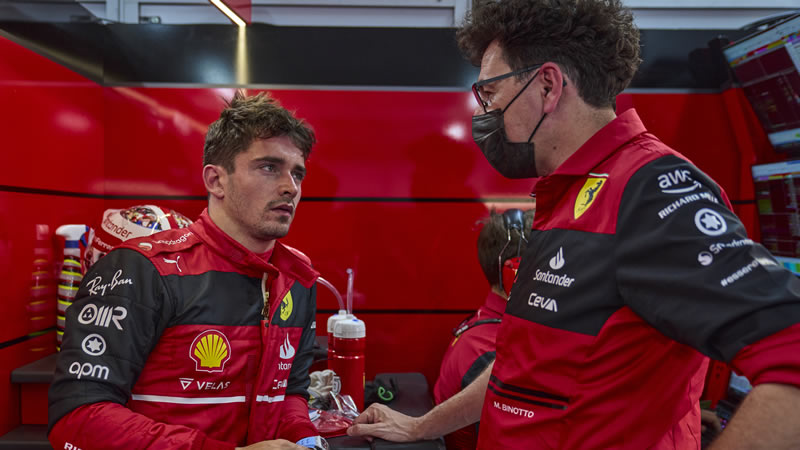 Binotto sobre la colisión de Leclerc en Paul Ricard: 