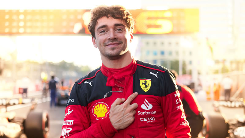 Scuderia Ferrari anuncia la extensión del contrato con Charles Leclerc 