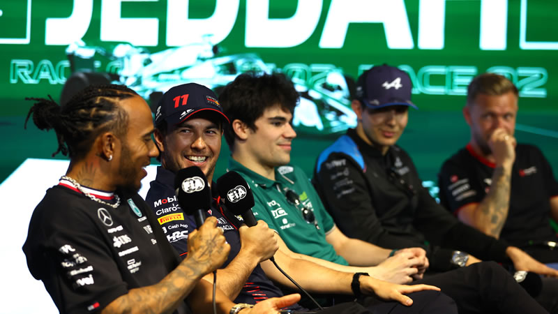 Pilotos y directivos convocados para las conferencias de prensa en el GP de Mónaco 