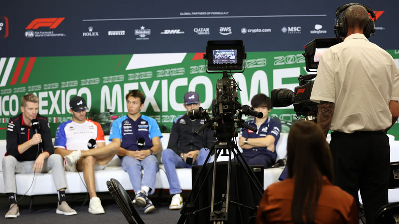 Pilotos y directivos convocados para las conferencias de prensa en el GP de Abu Dhabi 