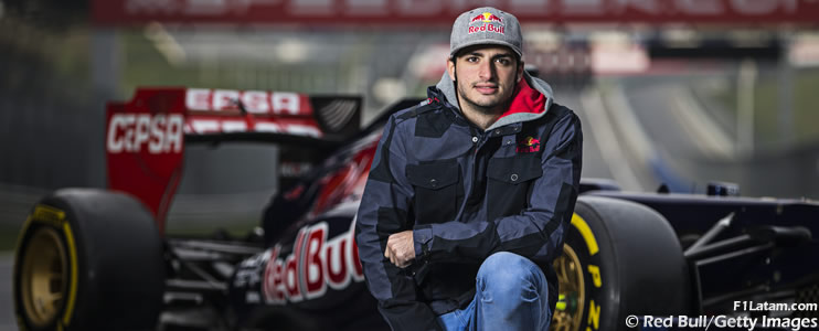 El joven español Carlos Sainz Jr es nuevo piloto de la Scuderia Toro Rosso 

