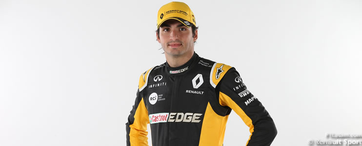 Carlos Sainz a los mandos del Renault Mégane R.S. en el Rally de Monte Carlo del WRC