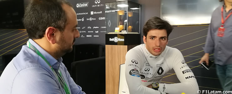 Sainz: ''Es un honor para mí formar parte de una marca tan grande como lo es Renault'' 