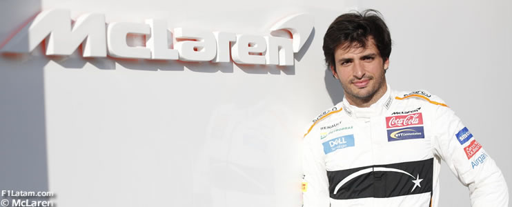 Exitoso primer día del español Carlos Sainz como piloto de McLaren