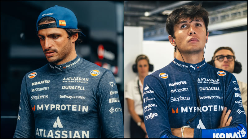 Sainz y Albon de Williams son descalificados de la clasificación del GP de Singapur