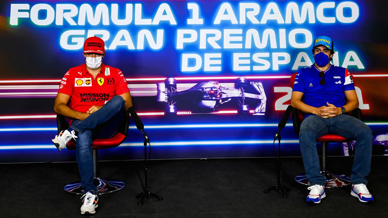 Sainz y Alonso motivados por competir este fin de semana en casa