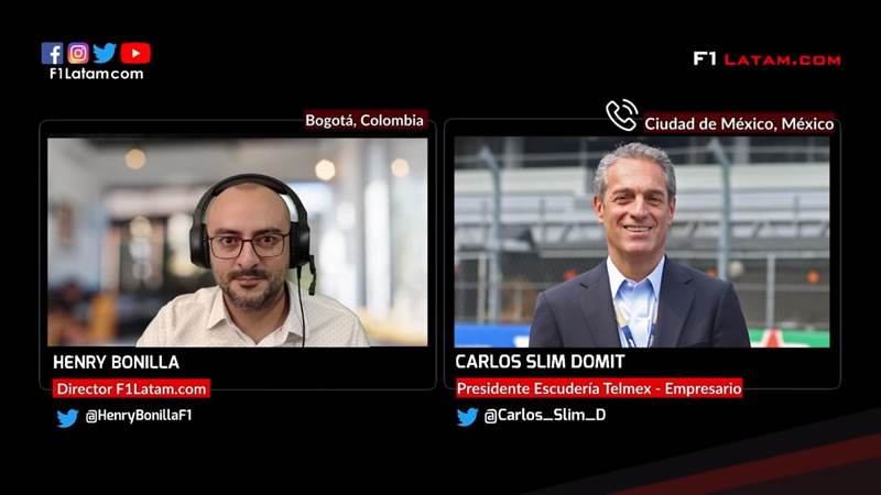VIDEO: Entrevista con Carlos Slim Domit tras anuncio de Sergio Checo Pérez como piloto Red Bull en F1 2021 