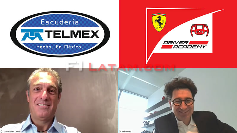 Jóvenes pilotos latinoamericanos se beneficiarán con la nueva alianza entre Escudería Telmex y Ferrari