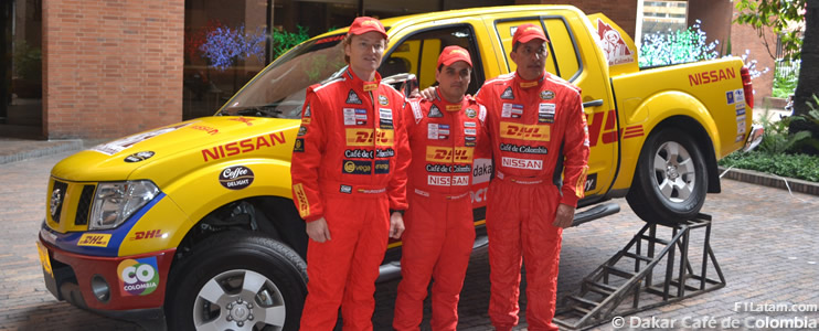 VIDEO: Se presenta oficialmente el equipo Rally Dakar Café de Colombia - Nissan 2015
