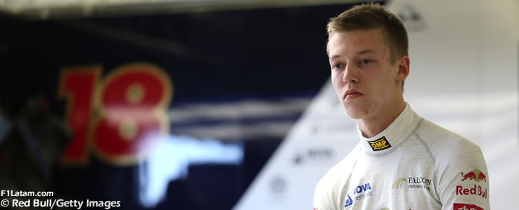Toro Rosso anuncia a Daniil Kvyat como el compañero de Jean-Eric Vergne en 2014