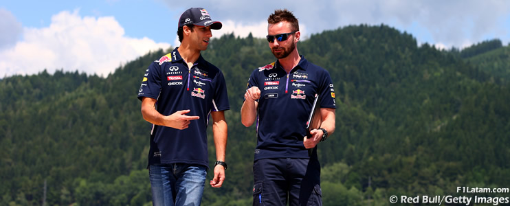 Ingeniero de Ricciardo: "Me sorprende lo rápido que Daniel encuentra el límite"
