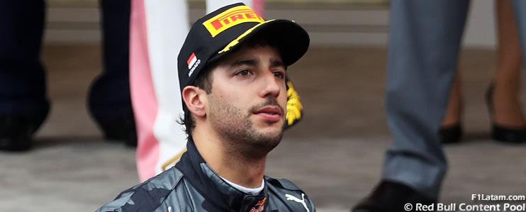 Ricciardo: "Logré un podio en Mónaco. Debería estar extremadamente contento"