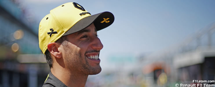Ricciardo ansioso por ver los adelantamientos que se pueden generar en Sakhir