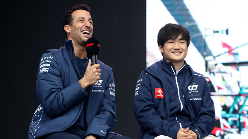Ricciardo y Tsunoda seguirán como pilotos titulares de AlphaTauri en 2024 