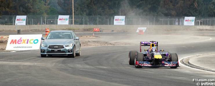 FOTOS: Ricciardo y Sainz giran por primera vez en el remodelado Autódromo Hermanos Rodríguez
 