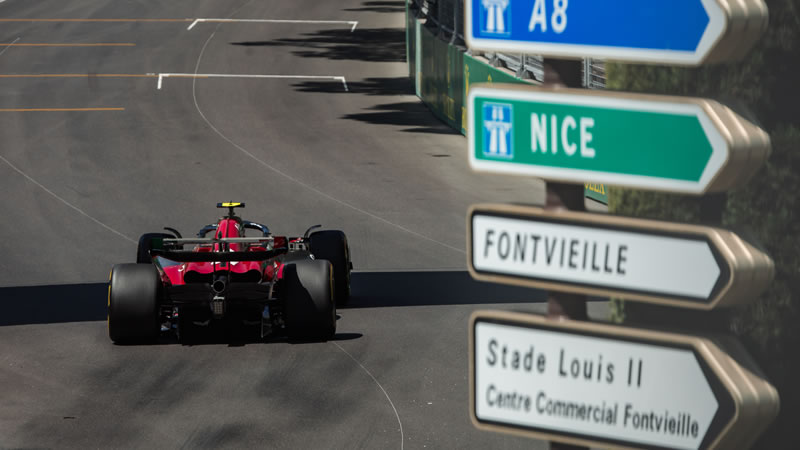 FIA anuncia zonas de detección y activación del DRS en el Circuito de Monte Carlo - GP de Mónaco
