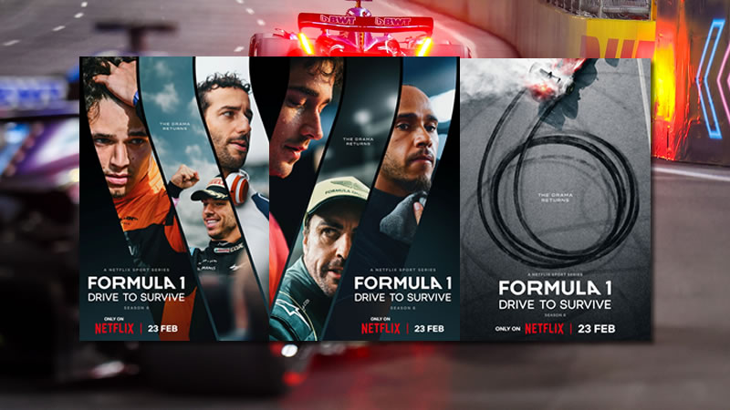 ¡Atención comunidad F1! Hoy se estrena la sexta temporada de Drive to Survive en Netflix