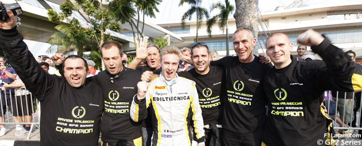 Davide Valsecchi es el nuevo Campeón de la GP2 Series - Temporada 2012