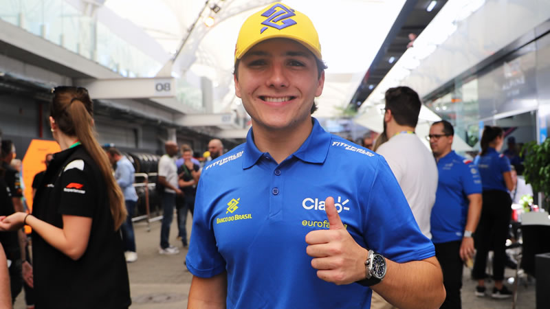 Enzo Fittipaldi se une a Carlin en su segunda temporada en la FIA Fórmula 2