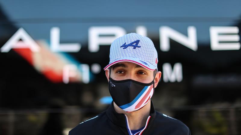 Alpine F1 Team extiende el contrato del piloto francés Esteban Ocon