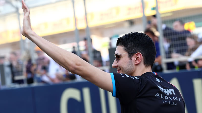 Alpine y Esteban Ocon terminarán su relación al final de la temporada 2024