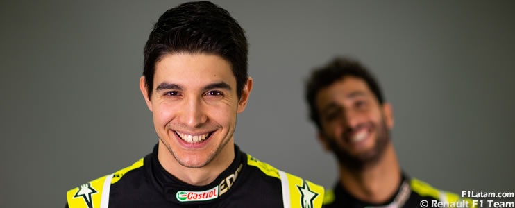 Ocon feliz por regresar a la F1 y por trabajar junto a Renault y Ricciardo
