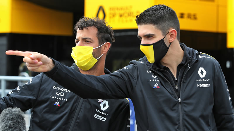 Daniel Ricciardo y Esteban Ocon exaltan el diseño del trazado del Istanbul Park