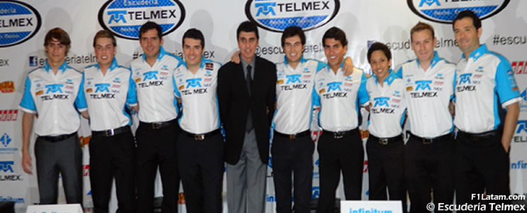 La Escudería Telmex presenta en México a sus pilotos para la Temporada 2012 