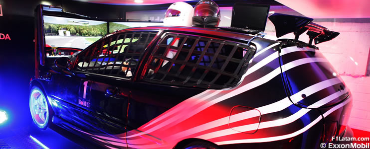 VIDEO: La Caravana Mobil 1 llega a Colombia con el más avanzado simulador de carreras del mundo 
